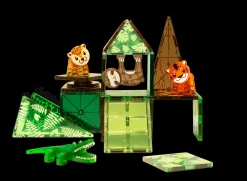 Magna Tiles Magna-T Jungle Animals Set 25 piezas*Niños Construcciones Magnéticas