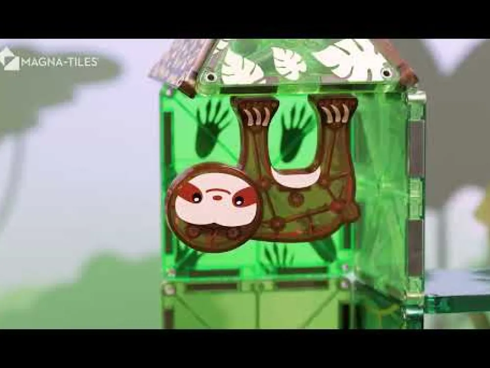 Magna Tiles Magna-T Jungle Animals Set 25 piezas*Niños Construcciones Magnéticas