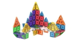 Magna Tiles Magna-T MicroMags Set 70 piezas*Niños Construcciones Magnéticas