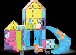 Magna Tiles Magna-T Pet Playhouse Set 50 piezas*Niños Construcciones Magnéticas