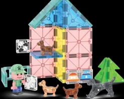 Magna Tiles Magna-T Puppy Park 27 piezas*Niños Construcciones Magnéticas