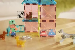 Magna Tiles Magna-T Puppy Park 27 piezas*Niños Construcciones Magnéticas