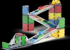 Magna Tiles Magna-T Rail Racers Set 90 piezas*Niños Construcciones Magnéticas