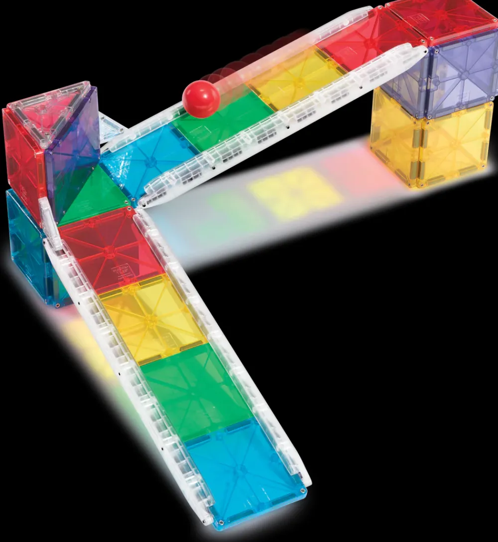 Magna Tiles Magna-T Rail Racers Set 33 piezas*Niños Construcciones Magnéticas