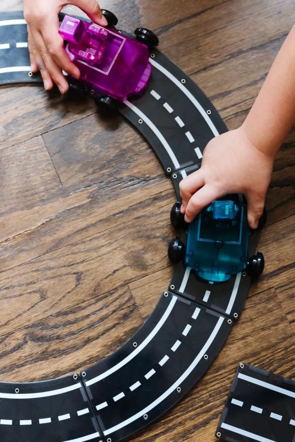 Magna Tiles Magna-T XTRA Roads Set 12 pcs*Niños Construcciones Magnéticas
