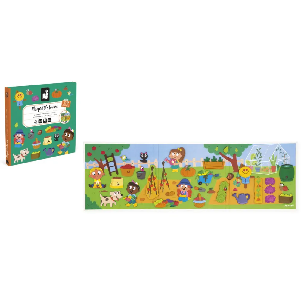 Janod Magnéti'stories El Huerto ·*Niños Juegos De Viaje