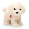 Hermann Teddy Maltese dog standing 23 cm ·*Niños Peluches