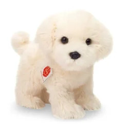 Hermann Teddy Maltese dog standing 23 cm ·*Niños Peluches