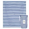 Dock u0026 Bay Manta Picnic Dock&Bay Navy Blue (2 tamaños)* Toallas De Playa Para Adultos