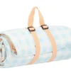 Monnëka Manta Picnic Stripes Apricot 140 x 170* Toallas De Playa Para Adultos