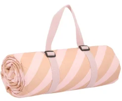 Monnëka Manta Picnic Stripes Pink 140 x 170* Toallas De Playa Para Adultos