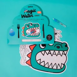 Omy Mantel Magic Water Dino ·*Niños Libros Busca Y Encuentra|Libros Mágicos Para Pintar Con Agua