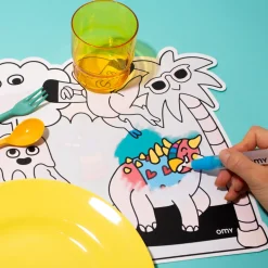 Omy Mantel Magic Water Dino ·*Niños Libros Busca Y Encuentra|Libros Mágicos Para Pintar Con Agua