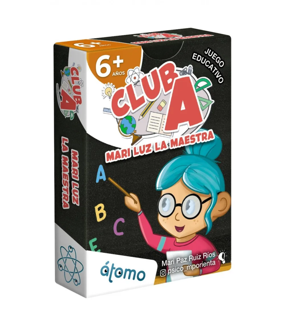 Átomo Games Mari Luz la maestra - Club A*Niños Átomo Games|Juegos De Mesa De Viaje