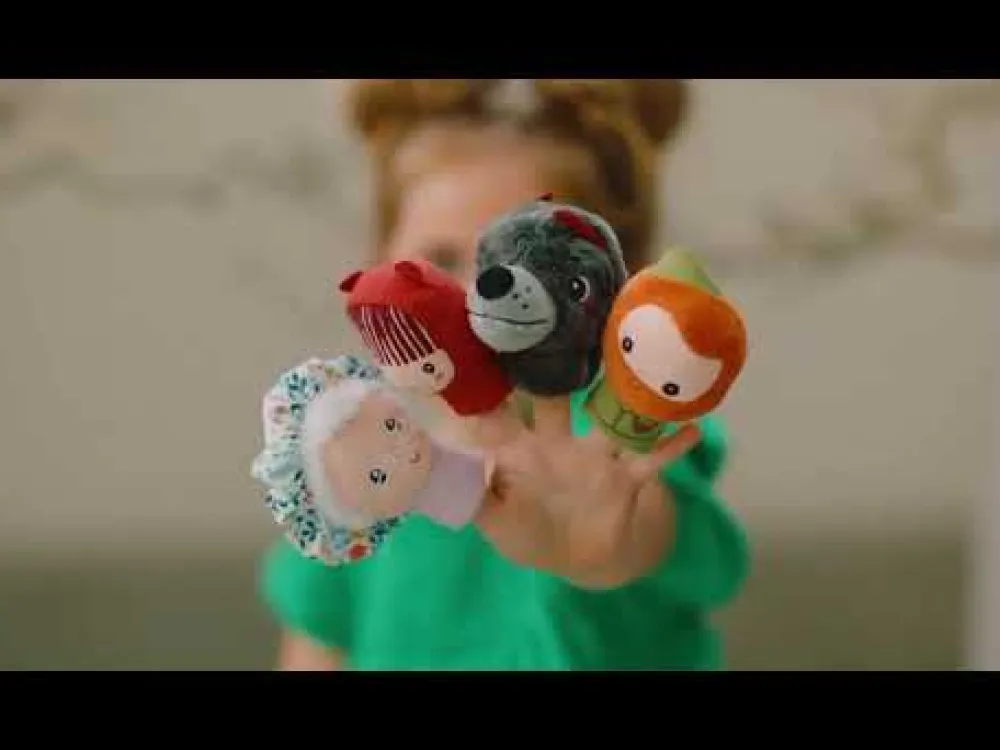 Lilliputiens Marionetas de Dedo · Caperucita Roja*Niños Marionetas Y Teatro|Juguetes De Toda La Vida