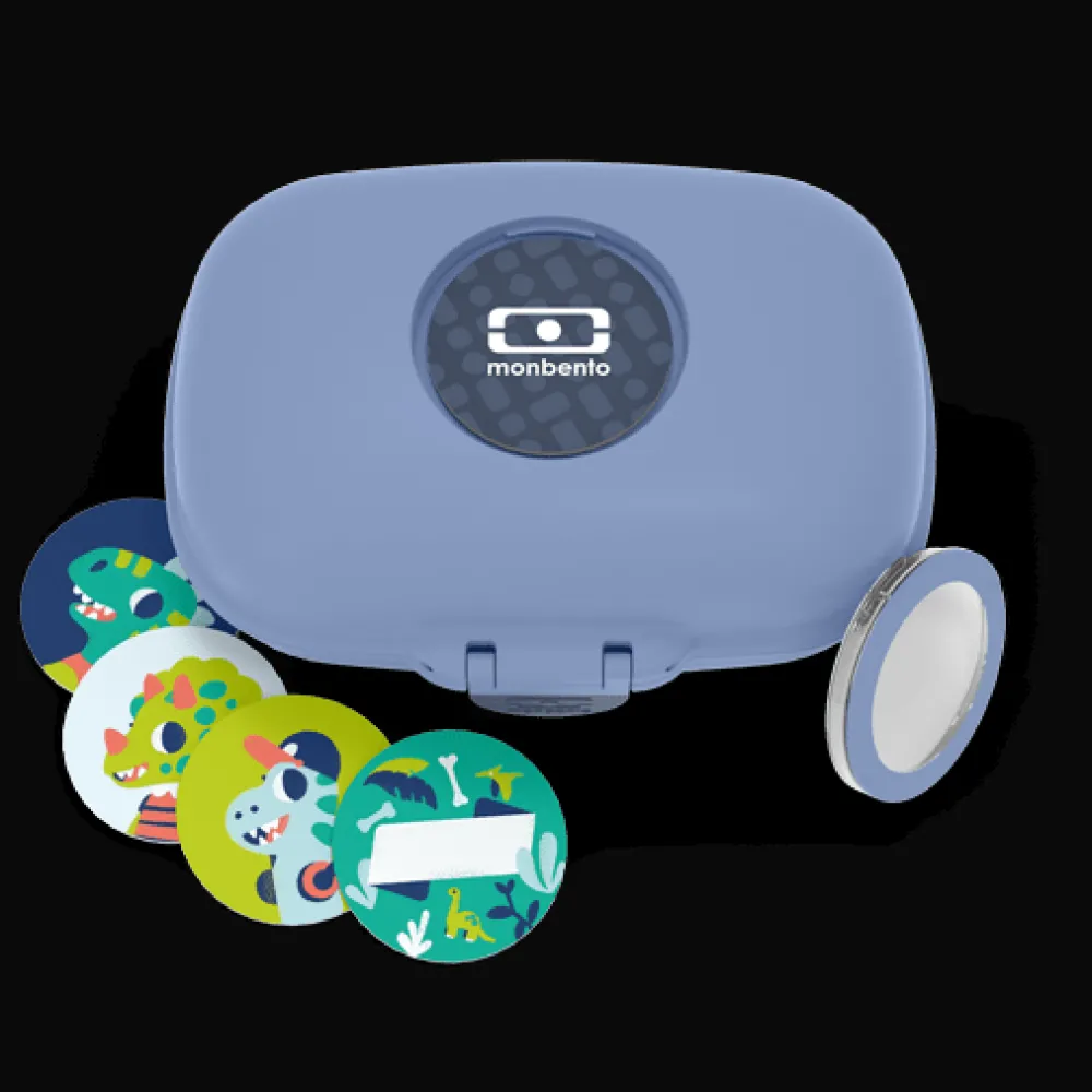 Monbento MB Gram Azul Infinity* Cajas De Almuerzo Infantil·Con Compartimentos