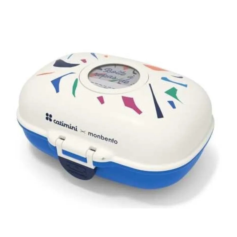 Monbento MB Gram Catimini Blue Terrazo* Cajas De Almuerzo Infantil·Con Compartimentos