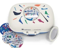 Monbento MB Gram Catimini Blue Terrazo* Cajas De Almuerzo Infantil·Con Compartimentos