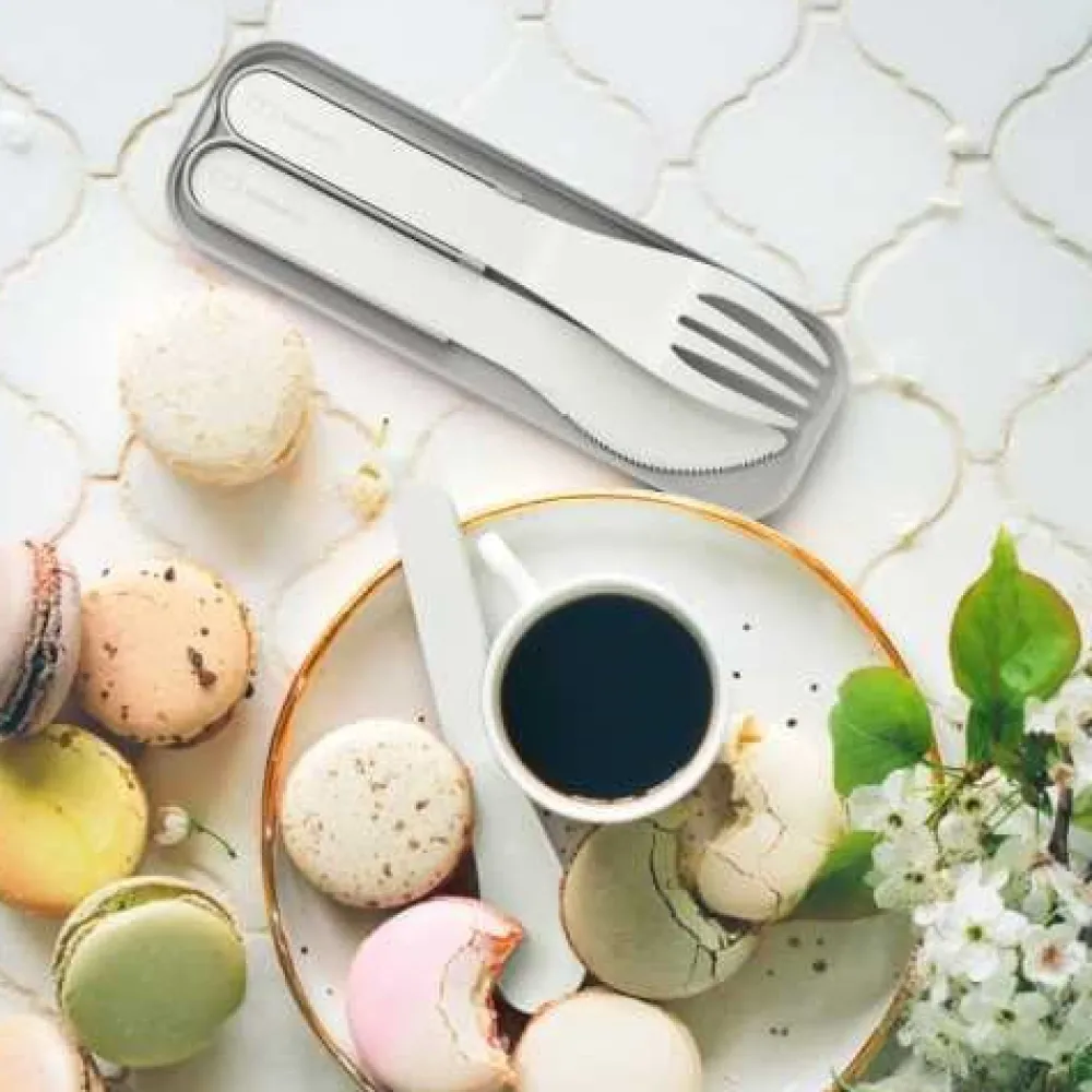 Monbento MB Pocket Color Natural* Cajas De Almuerzo Infantil·Con Compartimentos|Cajas De Almuerzo Infantil·Sin Compartimentos
