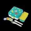 Monbento MB Snaky Dinos* Cajas De Almuerzo Infantil·Con Compartimentos