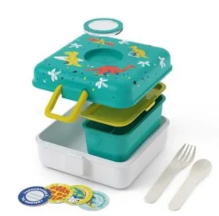 Monbento MB Snaky Dinos* Cajas De Almuerzo Infantil·Con Compartimentos