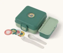 Monbento MB Snaky Green Forest* Cajas De Almuerzo Infantil·Con Compartimentos