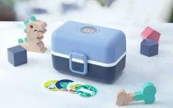 Monbento MB Tresor Azul Infinity* Cajas De Almuerzo Infantil·Con Compartimentos