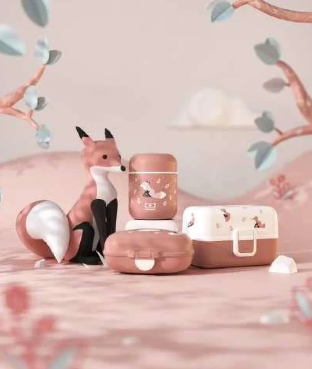 Monbento MB Tresor Fox* Cajas De Almuerzo Infantil·Con Compartimentos