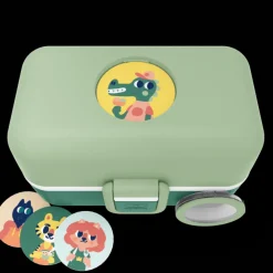 Monbento MB Tresor Green Forest* Cajas De Almuerzo Infantil·Con Compartimentos