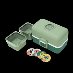 Monbento MB Tresor Green Forest* Cajas De Almuerzo Infantil·Con Compartimentos