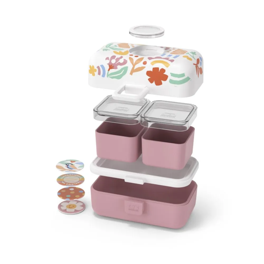 Monbento MB Tresor Paper Cut* Cajas De Almuerzo Infantil·Con Compartimentos