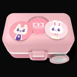 Monbento MB Tresor Rosa Blush* Cajas De Almuerzo Infantil·Con Compartimentos