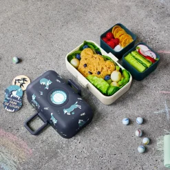 Monbento MB Tresor Wolf* Cajas De Almuerzo Infantil·Con Compartimentos