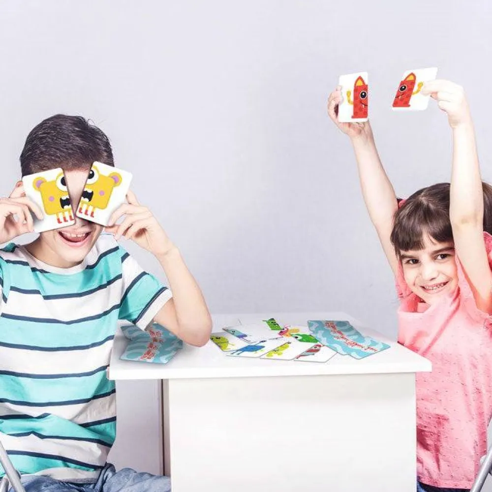 Ludilo Medio Monstruo ·*Niños Ludilo|Juegos De Mesa De Viaje