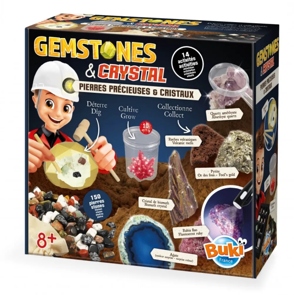 Buki Mega Rocas y Minerales ·*Niños Kit De Manualidades