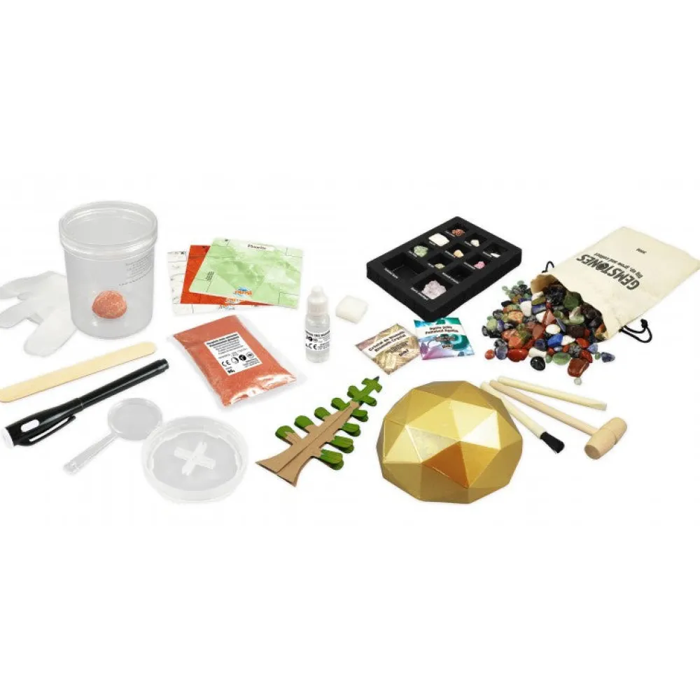 Buki Mega Rocas y Minerales ·*Niños Kit De Manualidades