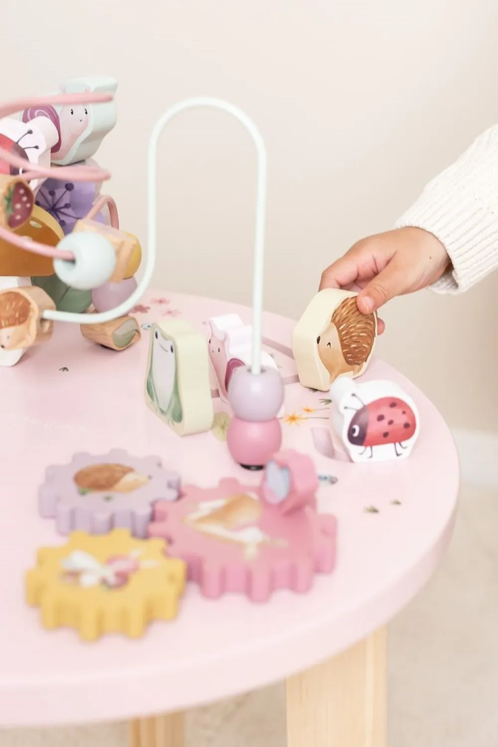 Little Dutch Mesa de actividades Fairy Garden FSC ·*Niños Juguetes De Madera Para Niños|Juguetes Y Juegos Motricidad Fina
