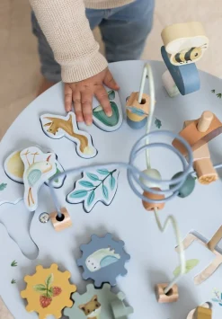 Little Dutch Mesa de actividades Forest Friends FSC ·*Niños Juguetes De Madera Para Niños|Juguetes Y Juegos Motricidad Fina