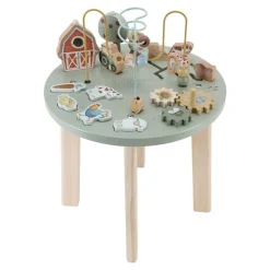 Little Dutch Mesa de actividades Pequeña granja FSC ·*Niños Juguetes De Madera Para Niños|Juguetes Y Juegos Motricidad Fina