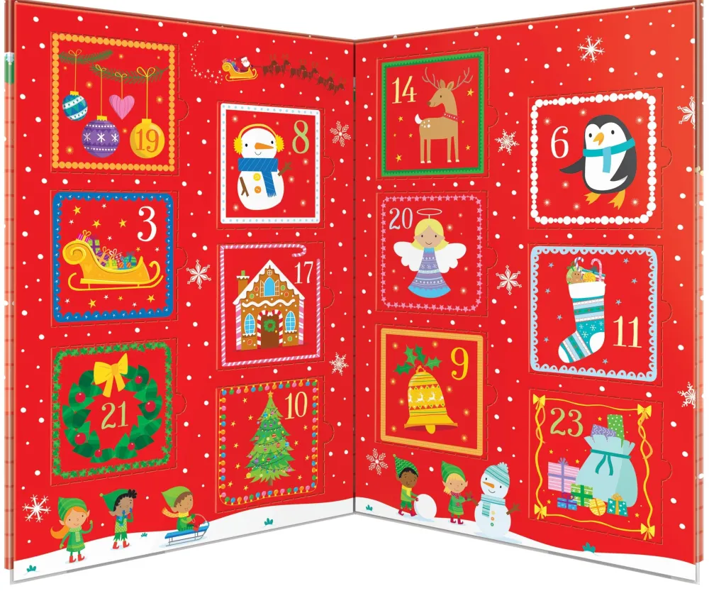 Usborne Mi colección de cuentos para adviento*Niños Libros De Navidad Para Niños|Álbumes Ilustrados Infantiles