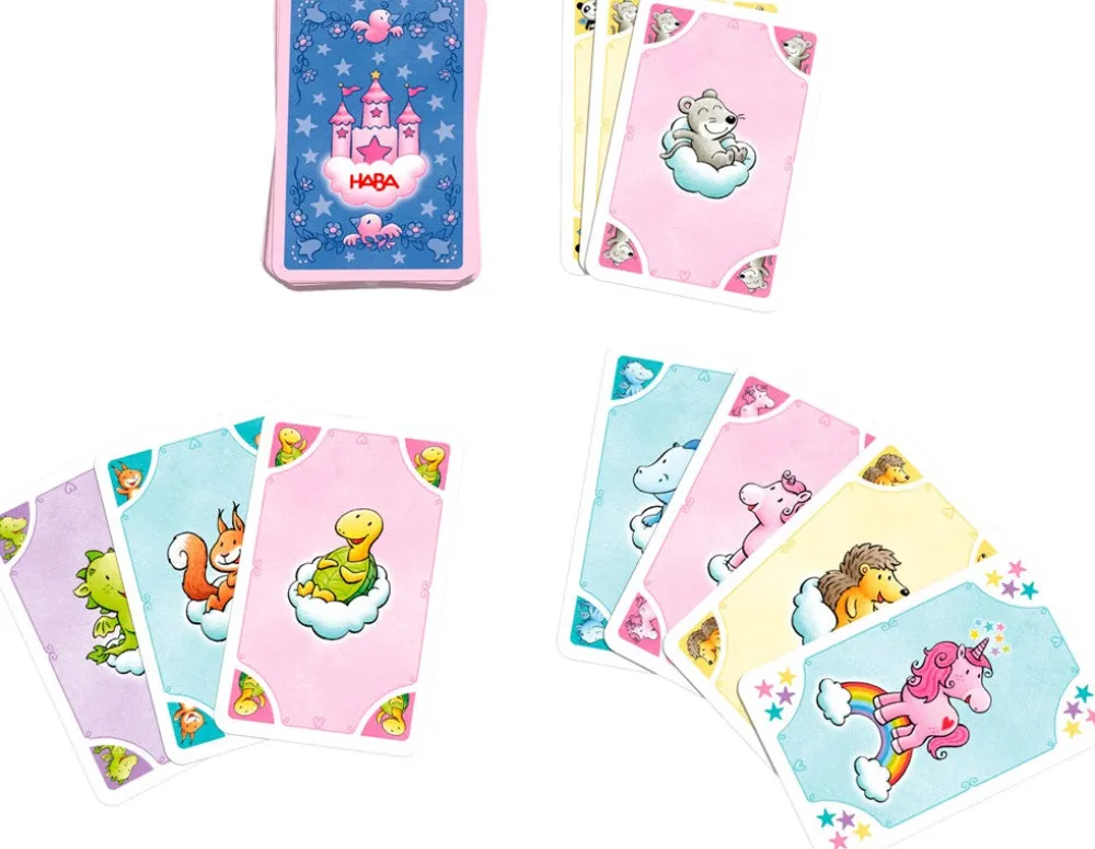 HABA Mi Gran Colección de Juegos Unicornio Destello ·*Niños Juegos Haba|Juegos De Mesa Competitivos