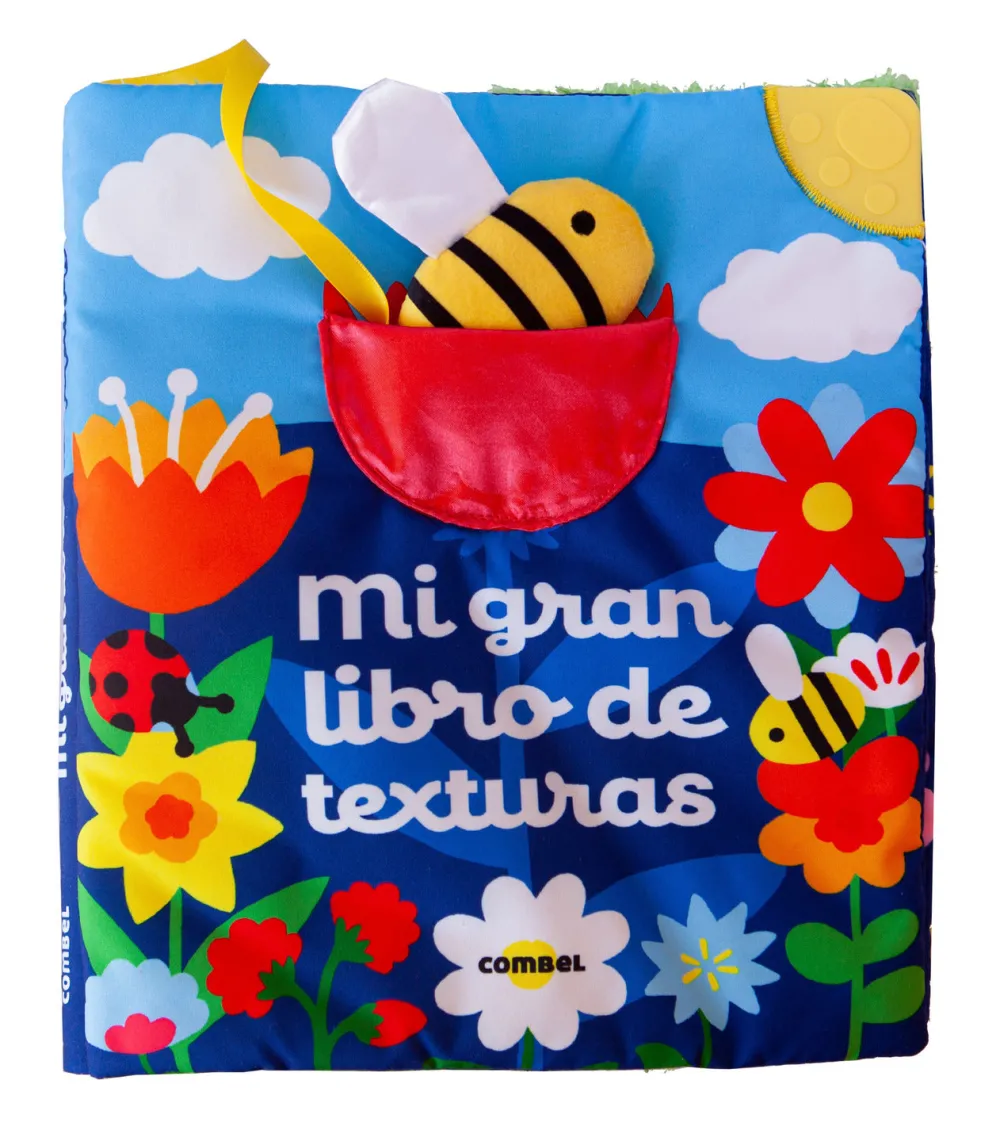Combel Mi gran libro de texturas*Niños Libros Con Solapas|Libros Manipulativos