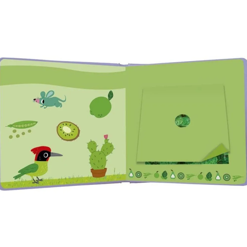 Auzou Mi libro de olores y colores · El jardin*Niños Libros De Olores|Libros Con Solapas