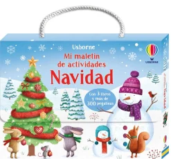 Usborne Mi maletín de actividades de Navidad*Niños Kits Manualidades Navidad|Kit De Manualidades