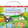 Usborne Mi maletín de actividades En una granja*Niños Kits Manualidades Navidad|Kit De Manualidades