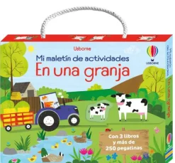 Usborne Mi maletín de actividades En una granja*Niños Kits Manualidades Navidad|Kit De Manualidades