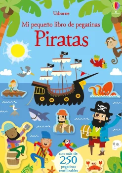 Usborne Mi pequeño libro de pegatinas · Piratas* Libros De Pegatinas