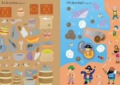 Usborne Mi pequeño libro de pegatinas · Piratas* Libros De Pegatinas