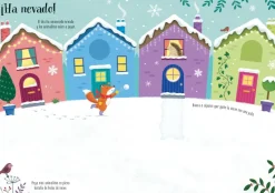 Usborne Mi pequeño libro de pegatinas brillantes · Bajo un manto de nieve*Niños Libros De Navidad Para Niños|Kits Manualidades Navidad