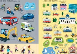 Usborne Mi pequeño libro de pegatinas · Transportes* Libros De Pegatinas